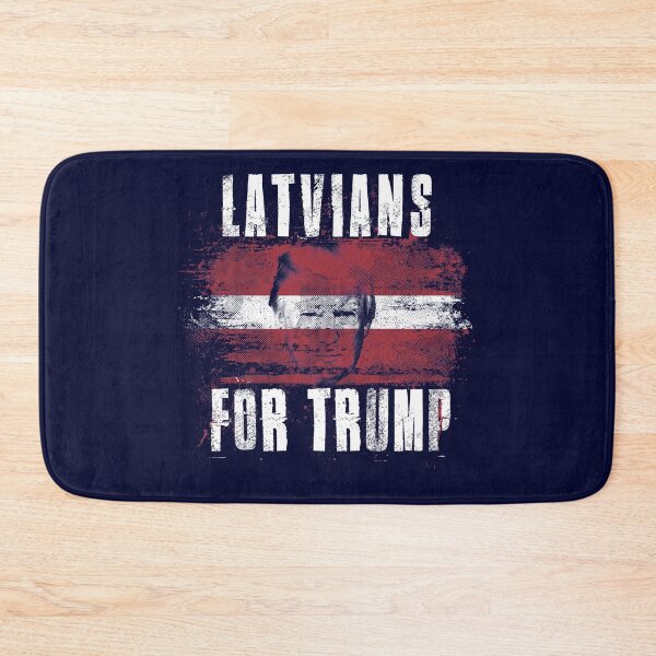Item preview, Latvians For Trump - Trump 2020 Patriotic Flag designed and sold by ockshirts.