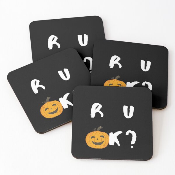 Item preview, R U OK? Pumpkin designed and sold by healthybrains.