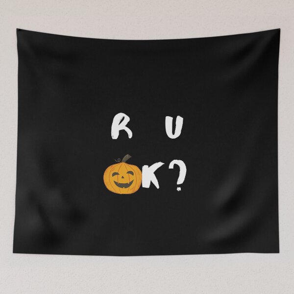 Item preview, R U OK? Pumpkin designed and sold by healthybrains.