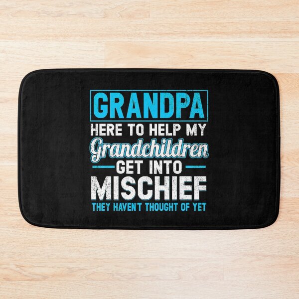 Item preview, Grandpa Here to Help My Grandchildren Get Into Mischief designed and sold by Simeon	 Dorelus.