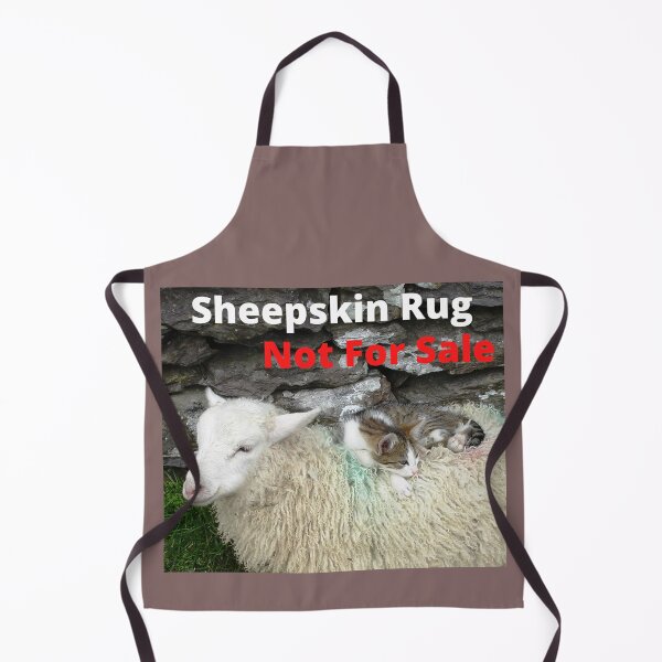 Item preview, Cat resting on Sheep's back designed and sold by Bagsyrose.