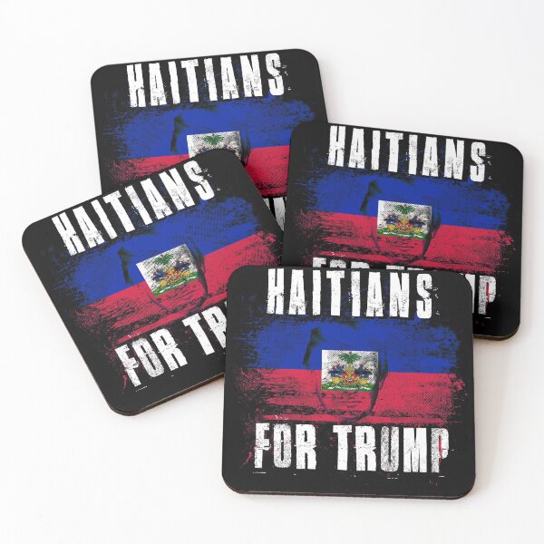Item preview, Haitians For Trump - Trump 2020 Patriotic Flag designed and sold by ockshirts.