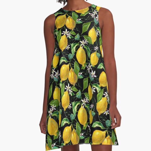 Citrus and lemon dresses hotsell