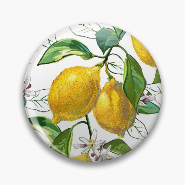 Item preview, Fresh Lemons | White designed and sold by L Diane Johnson.