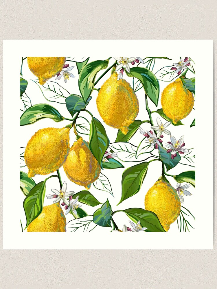 Fresh Lemons  Yellow Tote Bag for Sale by L Diane Johnson