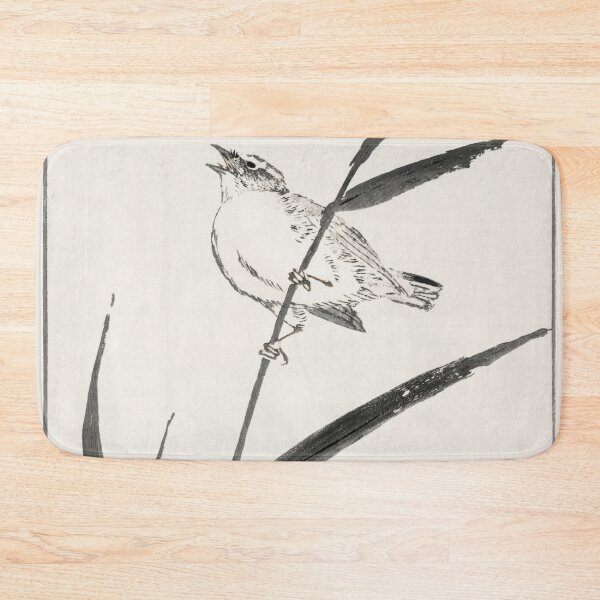 Item preview, reed bunting and reed illustration 42664062564 designed and sold by Bird-Lore.