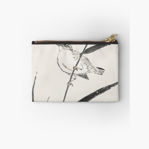 Item preview, reed bunting and reed illustration 42664062564 designed and sold by Bird-Lore.