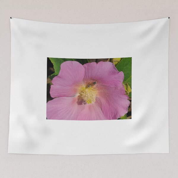 Item preview, Bees picking pollen nectar from wildflowers at citrus farms in Jeju Island, Korea designed and sold by human8891.