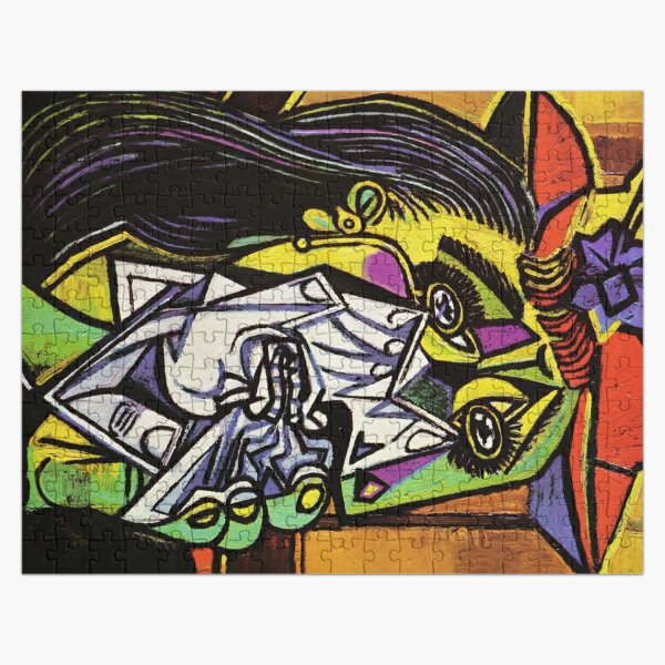 Weeping Woman Jigsaw Puzzles Redbubble