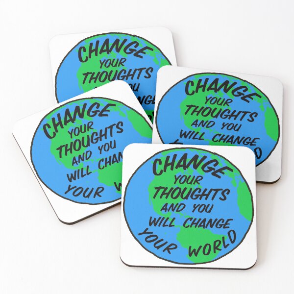 Item preview, Change Your Thoughts Ans You Will Change Your World designed and sold by ArtisticUploads.