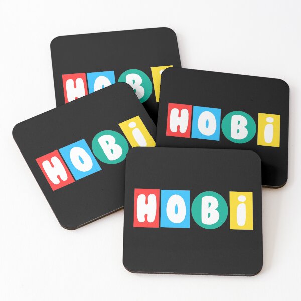 Artikelvorschau, J-Hope "Hobi" Blockbuchstaben entworfen und verkauft von glimmerofhobi.
