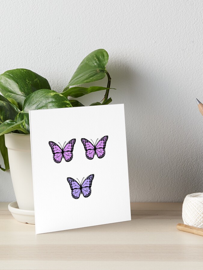 Butterfly Wall Decals- Lilac Appliques' - Create-A-Mural