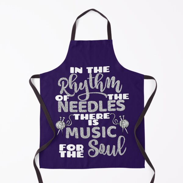 Item preview, In The Rhythm of the Needles There is Music for the Soul designed and sold by WOW TeesAndThings.