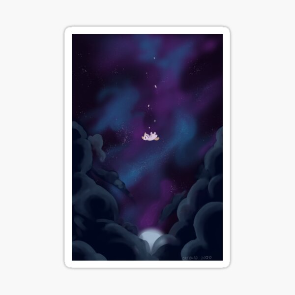 Falling Sticker