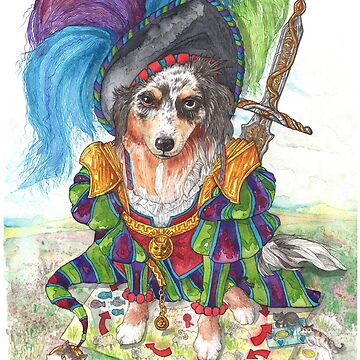 Artwork thumbnail, Blue Merle Militia by Emma Sidwell