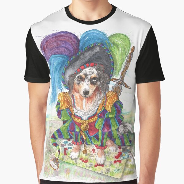 Blue Merle Militia Graphic T-Shirt