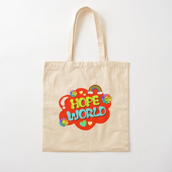 Artikel-Vorschau von J-Hope Hope World Aufkleber, designt und verkauft von glimmerofhobi.