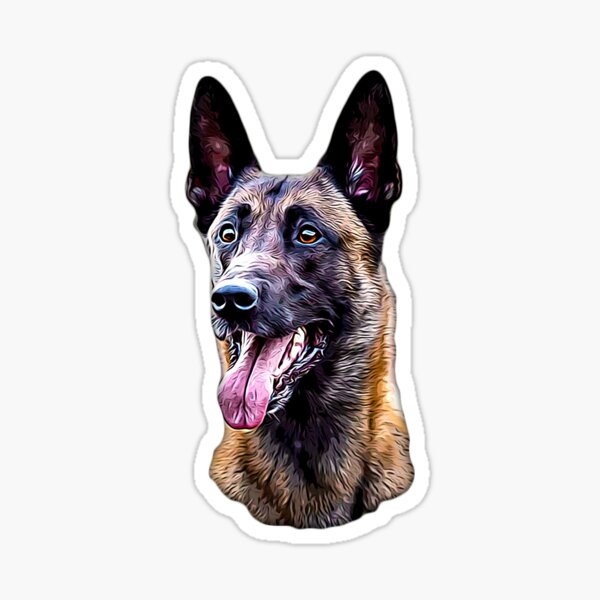 I Prefer My Belgian Malinois To People Decal Sticker Dog Mom Dad Animal Lover 