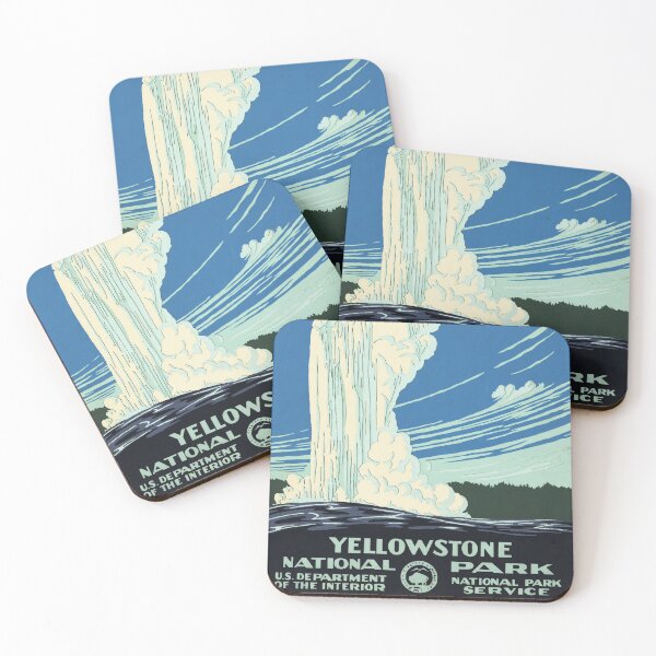 Item preview, America YELLOWSTONE National Park Service WPA Promotion Series designed and sold by retroposters.