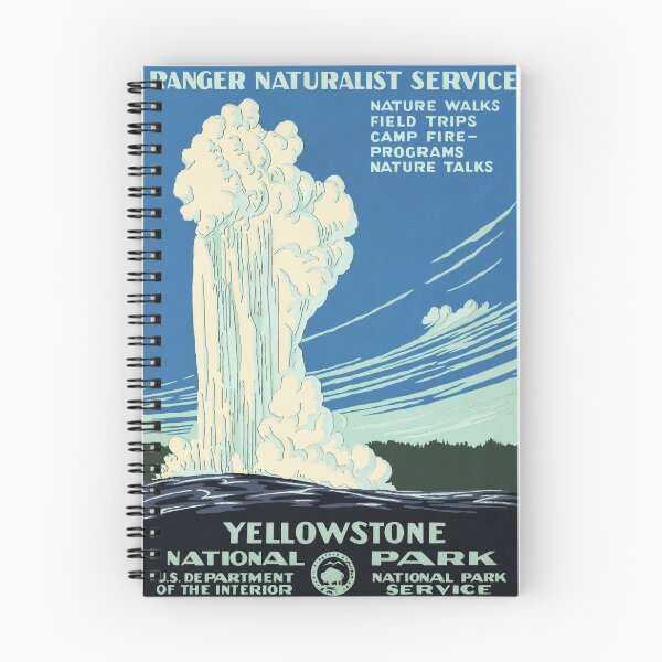 Item preview, America YELLOWSTONE National Park Service WPA Promotion Series designed and sold by retroposters.
