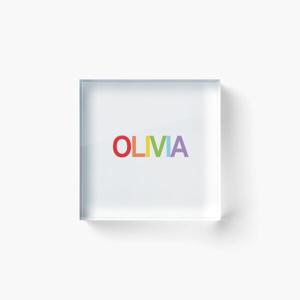 Item preview, Olivia Rainbow Name designed and sold by emwing14.
