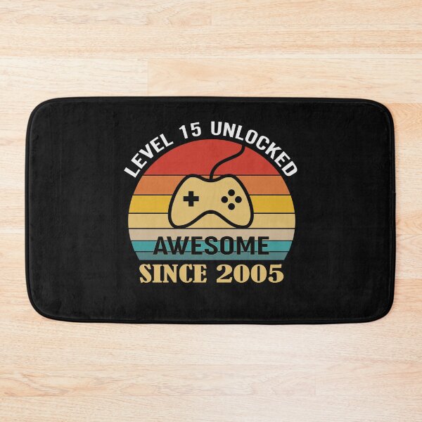 Item preview, Level 15 Unlocked Awesome Since 2005 designed and sold by Alpha555.