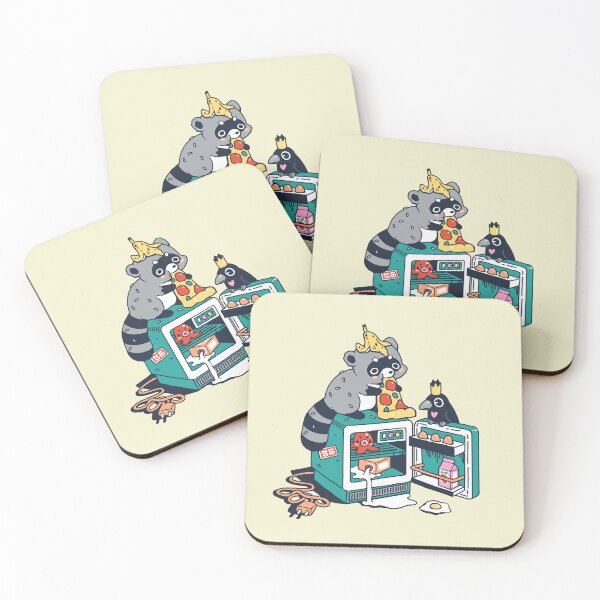 Item preview, Raccoon and leftovers designed and sold by freeminds.