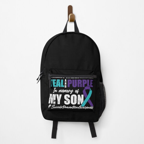 Item preview, Suicide Depression Teal Purple For Son Prevention designed and sold by shirti.