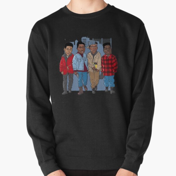 Juice film characters : Bishop , Raheem, Steel, Q Pullover Sweatshirt