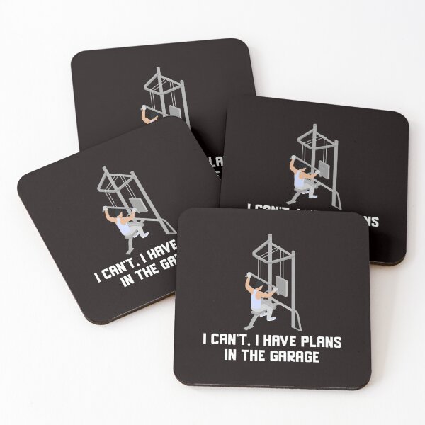 Item preview, I Cant. I Have Plans In The Garage designed and sold by Elena's Shop.
