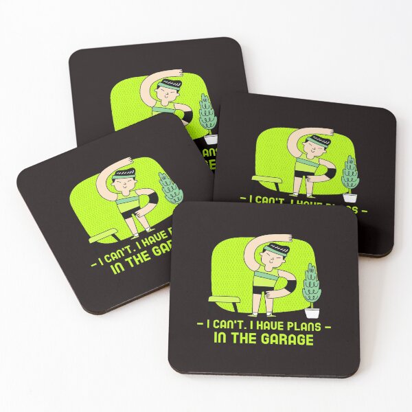 Item preview, I Cant. I Have Plans In The Garage designed and sold by Elena's Shop.