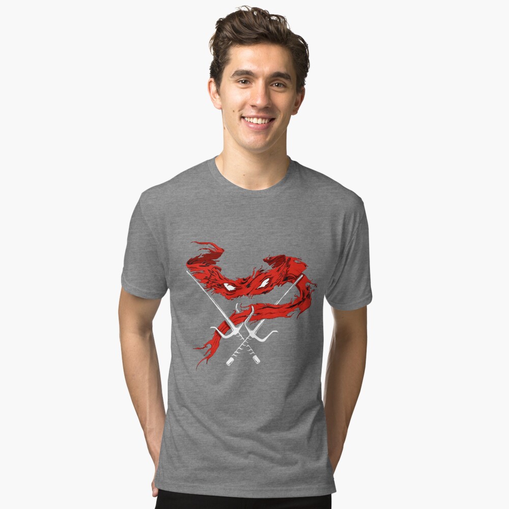 Teenage Mutant Ninja Turtles Raph Unisex Tri-Blend T-Shirt