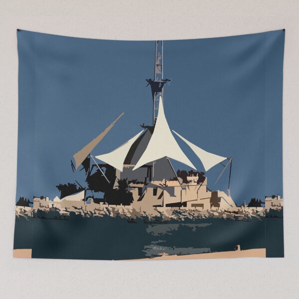 Item preview, Marina Waves Restaurant in Salmiya Beach, Kuwait designed and sold by ShopieHome.