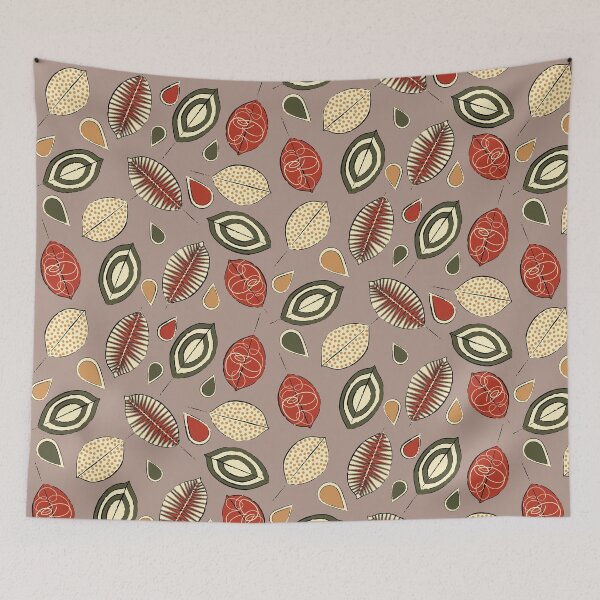 Item preview, 50 S Leaves Pattern designed and sold by PlusAdore.