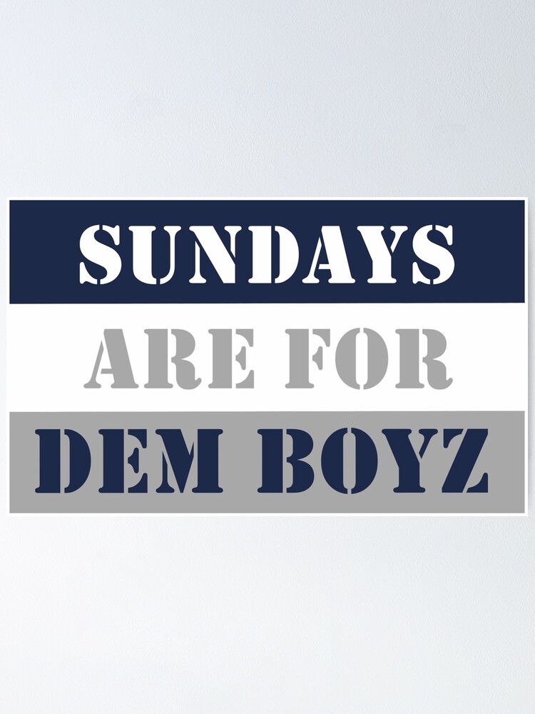 Sundays are for Dem Boyz Shirt for Dallas Football Fans