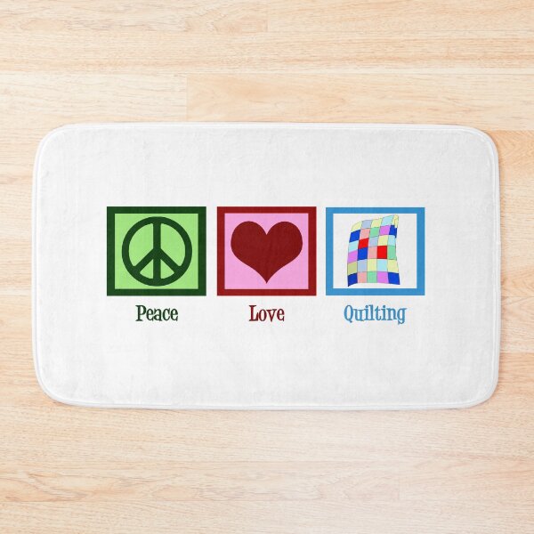 Artikelvorschau, Peace Love Quilten entworfen und verkauft von Charles Brian.