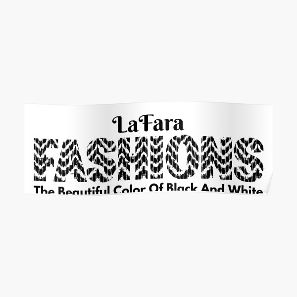 LaFara Fashions Poster