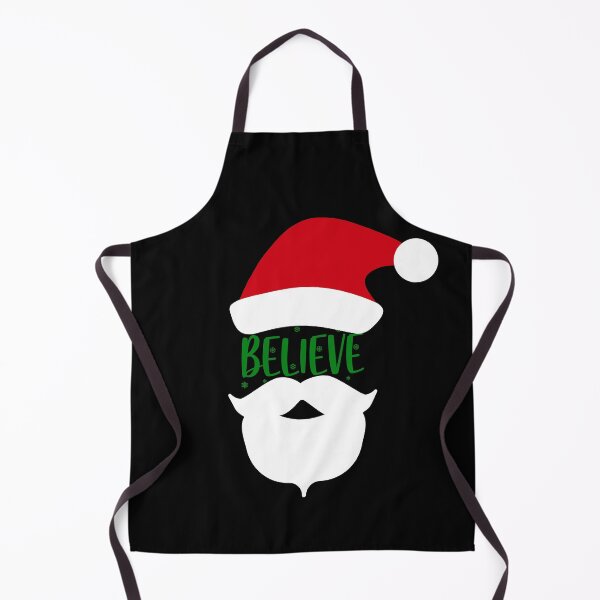 Item preview, 'Believe' Minimal Santa designed and sold by Happy Puppy Print On Demand.