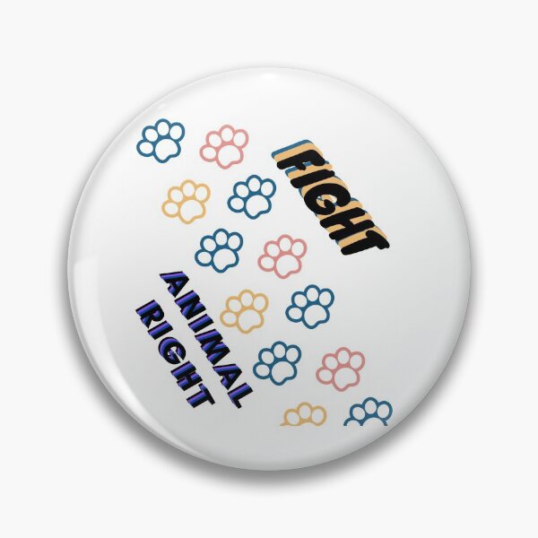 Item preview, fight for animal right  designed and sold by bahaa8719.
