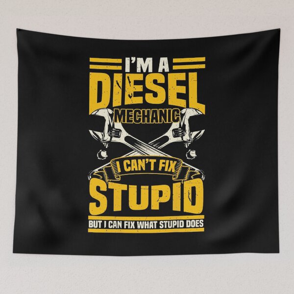 Item preview, Diesel Mechanic Cant Fix Stupid designed and sold by Scarlettole137.