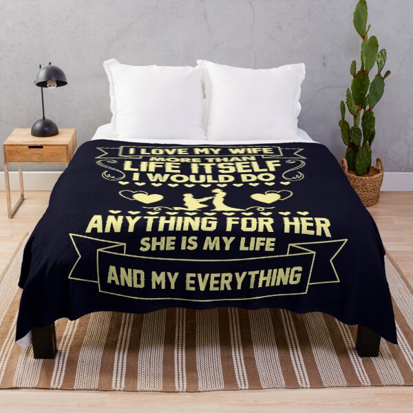 Item preview, I love my wife more than life itself designed and sold by mmos.