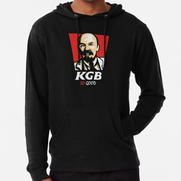 "Kgb Kfc" Lightweight Hoodie by DrivingAviation Redbubble