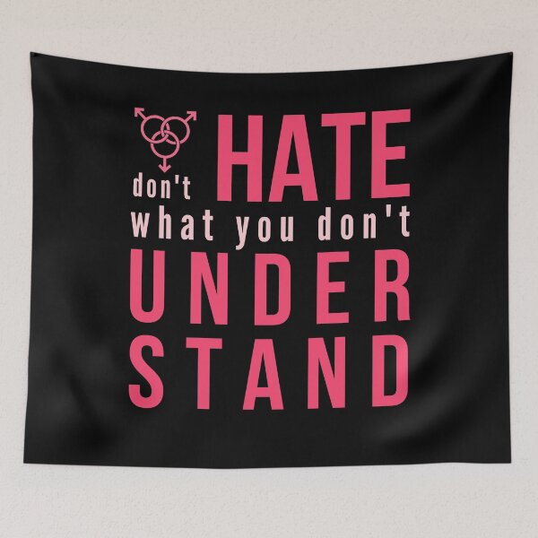 Item preview, Don't Hate What You Don't Understand | Throuple | Polyamory designed and sold by throuplescorner.