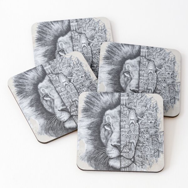Item preview, Lion street art designed and sold by dineshv.