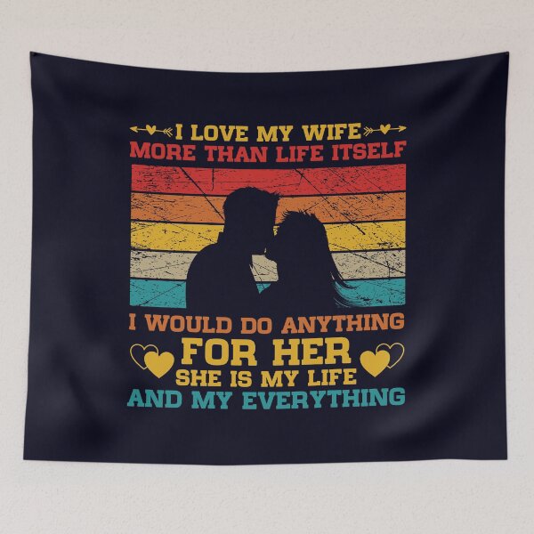 Item preview, I would do anything for her Husband quote designed and sold by mmos.