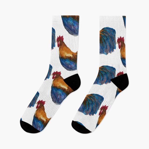 Item preview, Rooster in watercolour  designed and sold by Tessa Bryden.