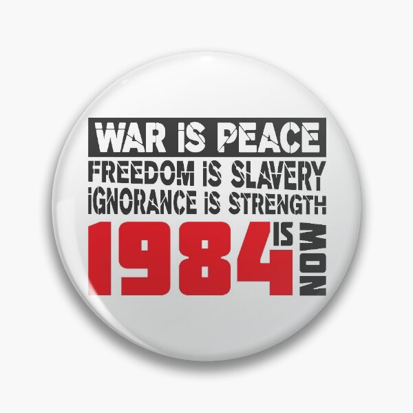 Item preview, War is Peace, Freedom is Slavery, Ignorance is Strength, 1984 is now designed and sold by CatsCrew.