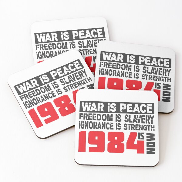 Item preview, War is Peace, Freedom is Slavery, Ignorance is Strength, 1984 is now designed and sold by CatsCrew.
