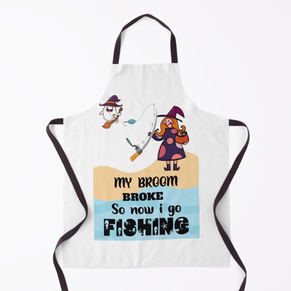 Item preview, My broom broke so now I go fishing designed and sold by Designhub14.