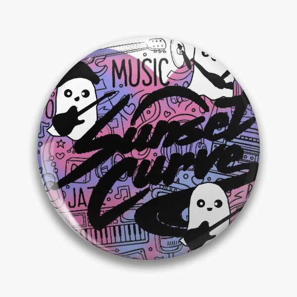 Item preview, Sunset Curve Logo Luke Alex Reggie ghost designed and sold by lucky-fern.